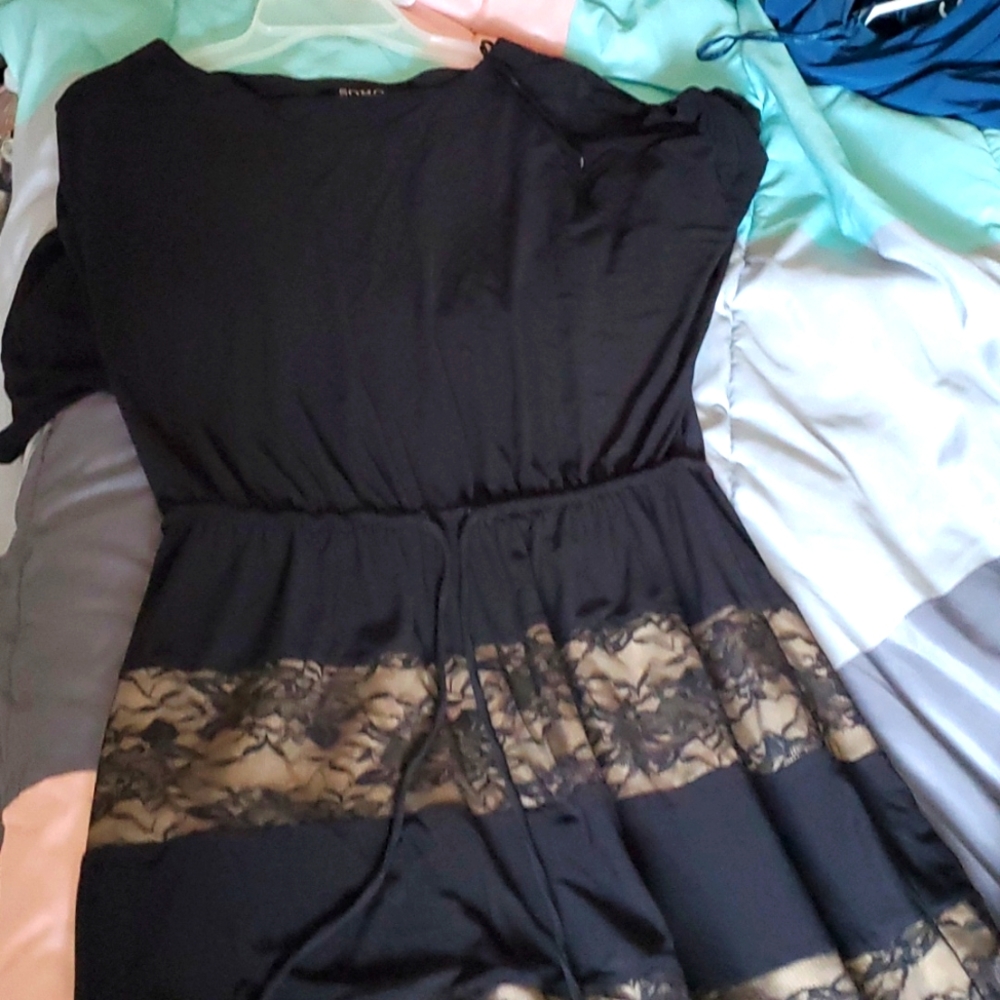 Back Elegant Dress